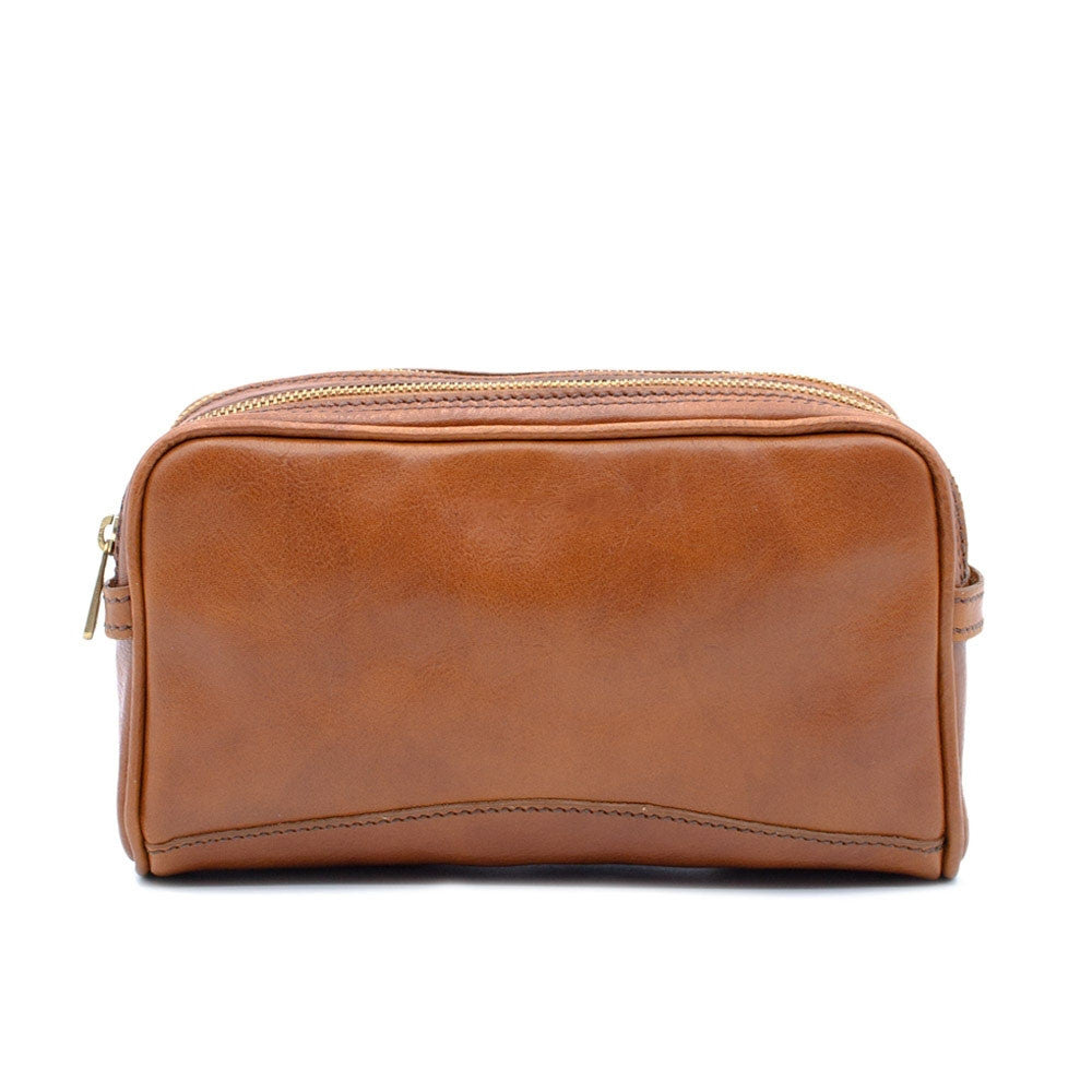 Beauty Case da Viaggio in pelle doppio scomparto MAR-4401