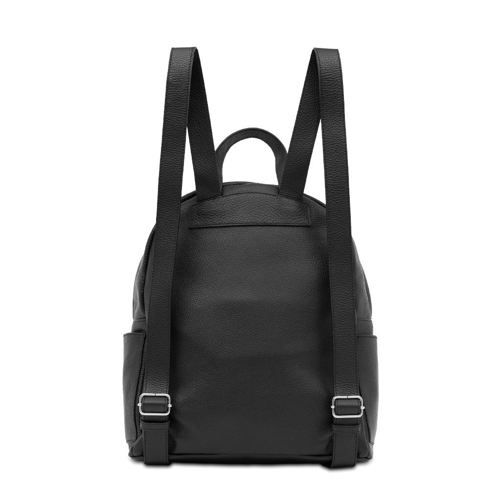 Giovanni Zaino in Pelle con tasche e bretelle regolabili