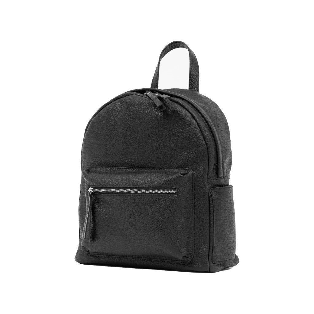 Giovanni Zaino in Pelle con tasche e bretelle regolabili