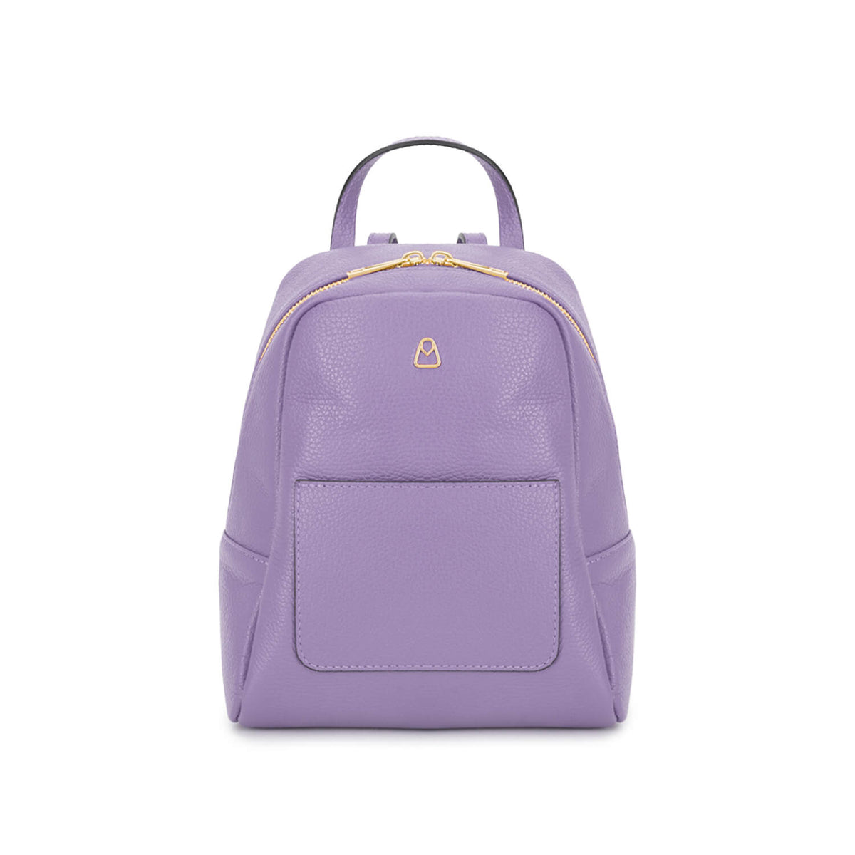 ELETTRA SMALL Zainetto donna in pelle doppia zip con spallacci regolabili