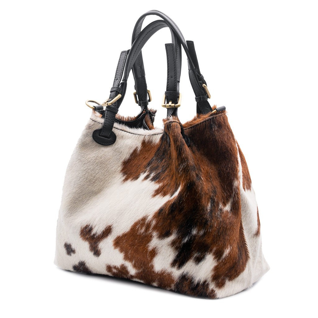 GRAZIA M Cavallino Borsa a Spalla con Tracolla Mucca