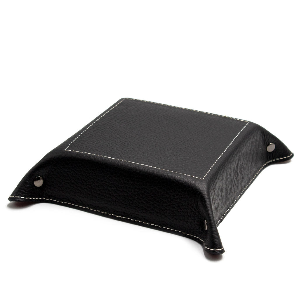 Svuotatasche in pelle Bicolore Nero / Rosso