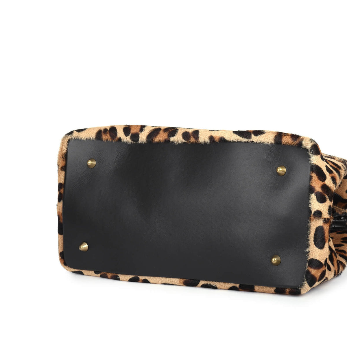 GRAZIA M Borsa a Spalla in Cavallino Leopardata