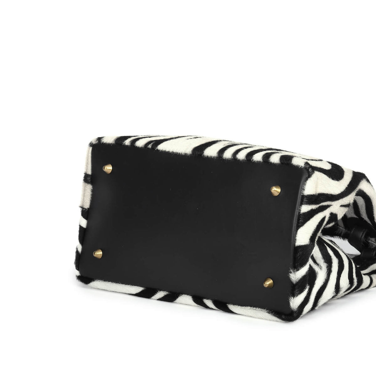 GRAZIA M Cavallino Borsa a Spalla Animalier Zebra