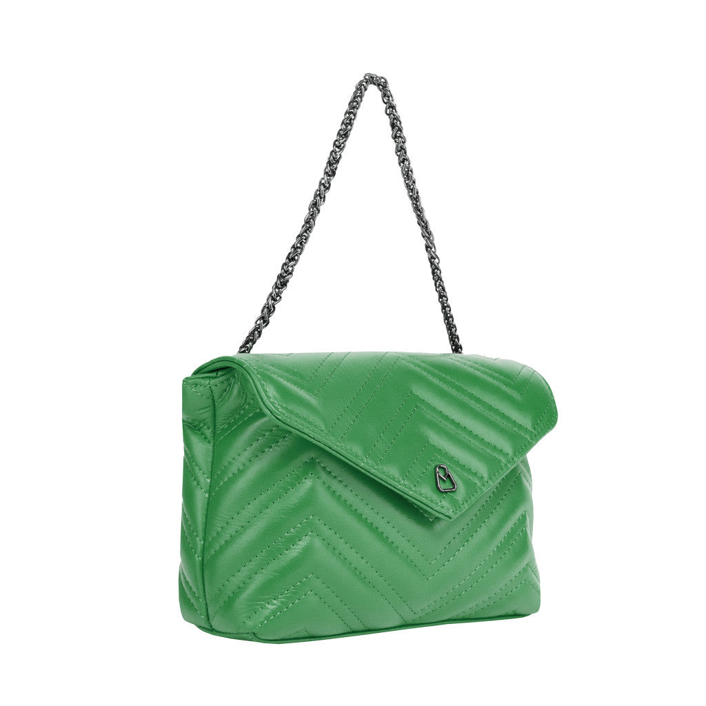 LUCREZIA SMALL Borsetta in pelle matelassé con catena
