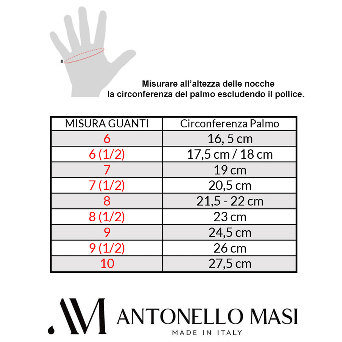 ANTONELLO MASI Guanti Donna in Vera Pelle - 2P
