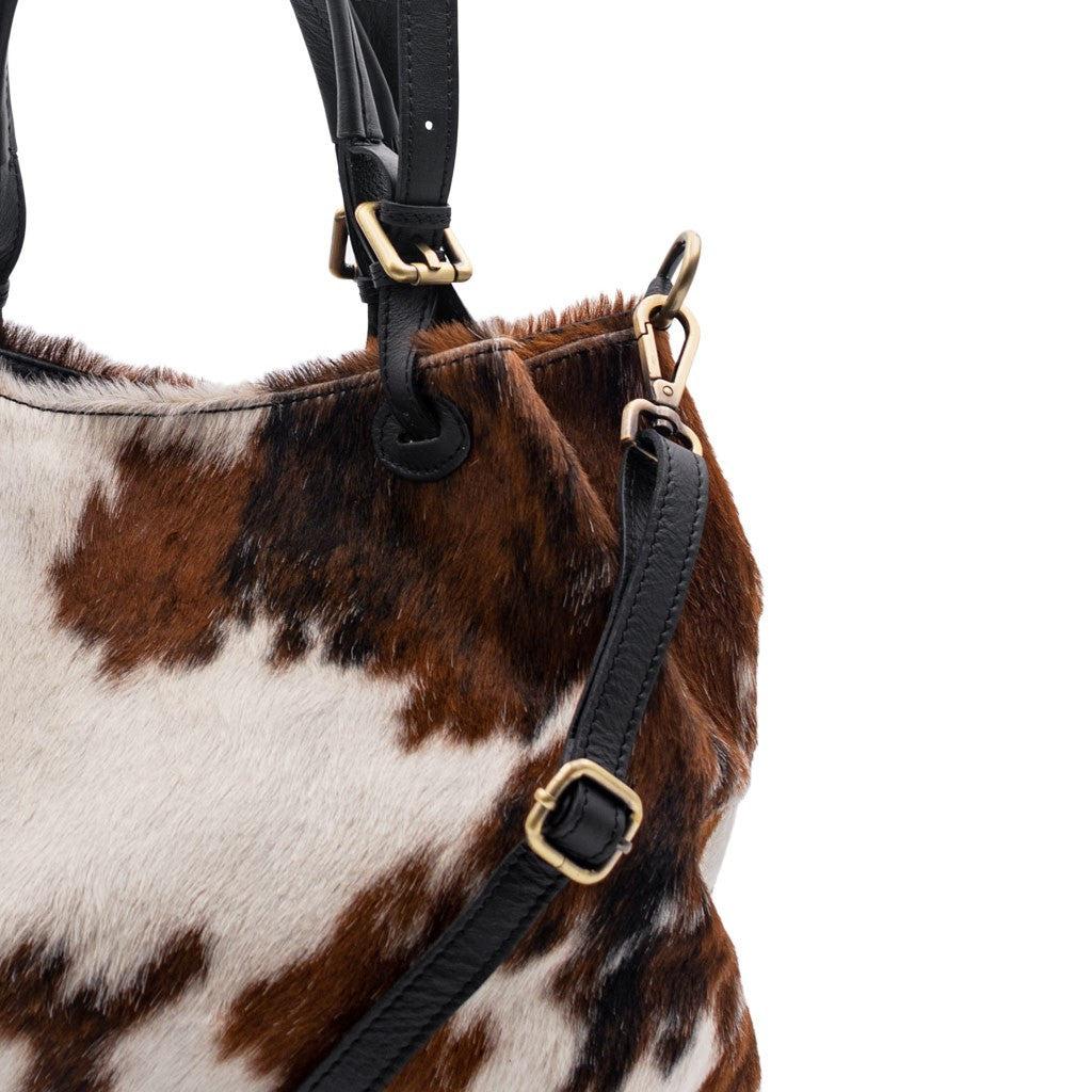 GRAZIA M Cavallino Borsa a Spalla con Tracolla Mucca