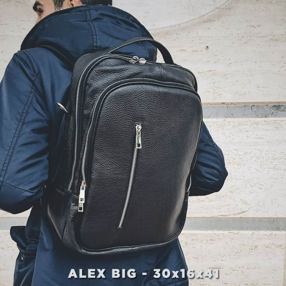 ALEX Zaino in pelle - Versione Grande