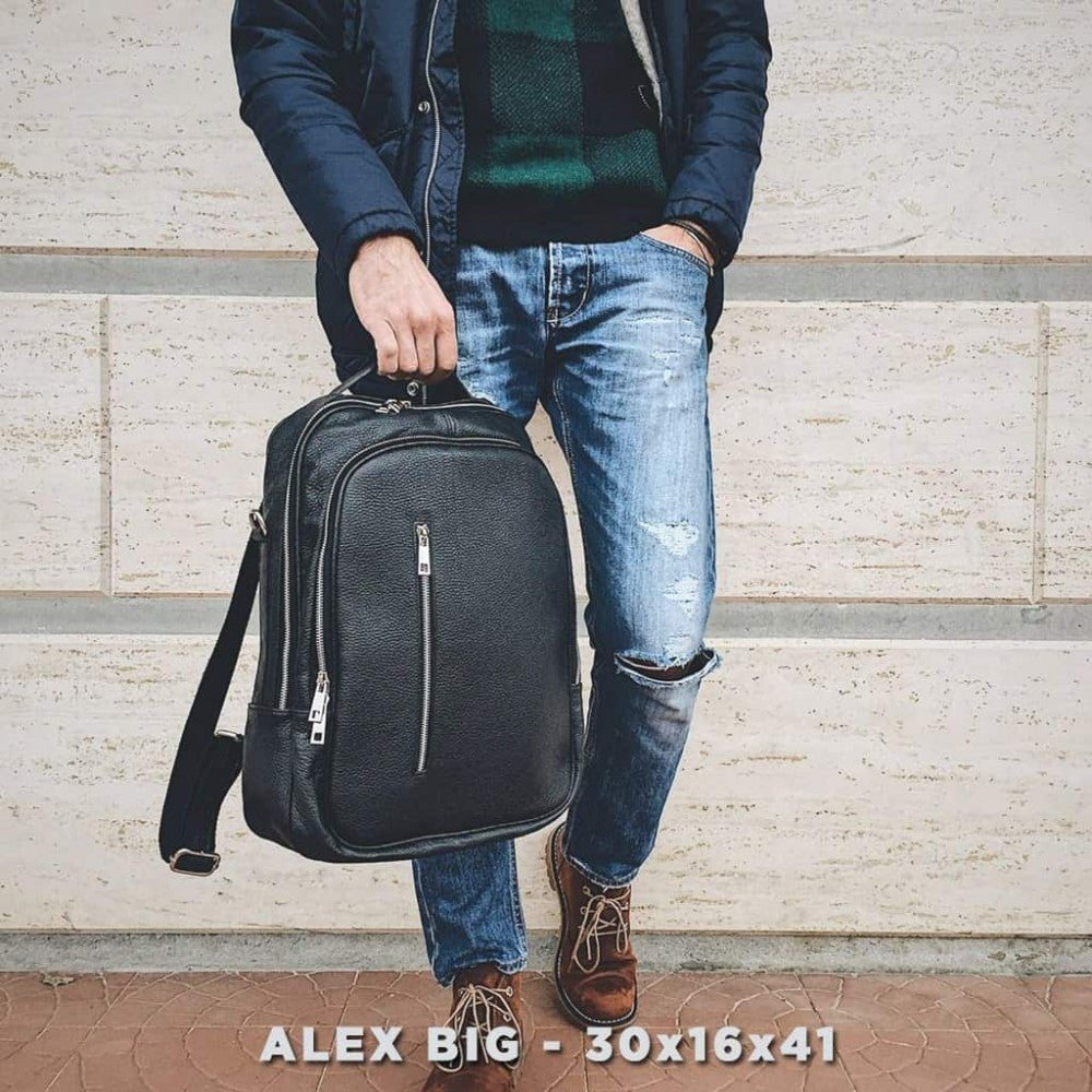 ALEX Zaino in pelle - Versione Grande